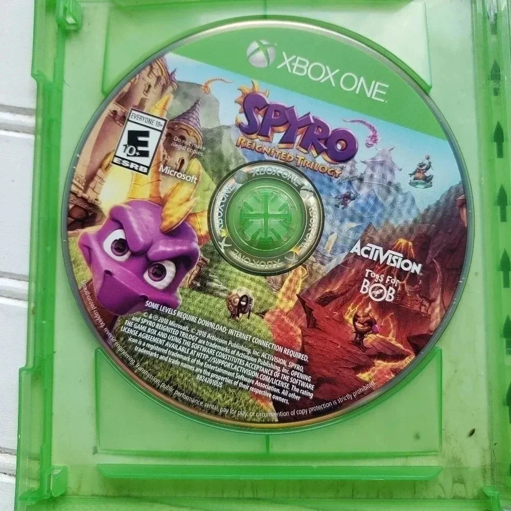 Spyro Reignited Trilogy (Microsoft Xbox One / Series X, 2018) 3 Remastered Games
